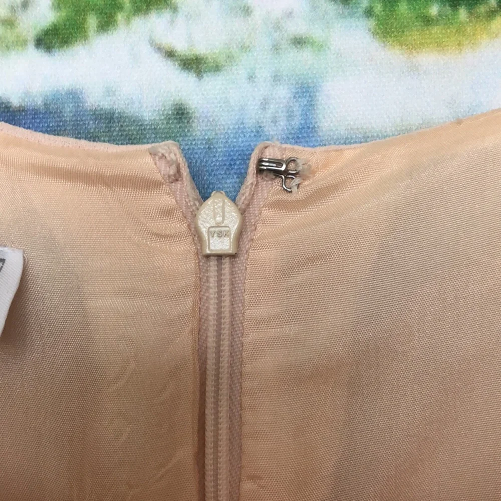 Layered Dress Pale Peach - Picture 4 of 6